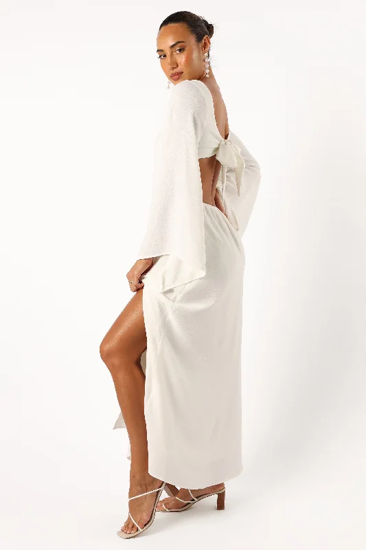 Don't Miss Vera Maxi Dress - White
