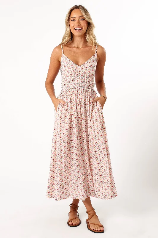 Best Deals Phoeve Midi Dress - Floral