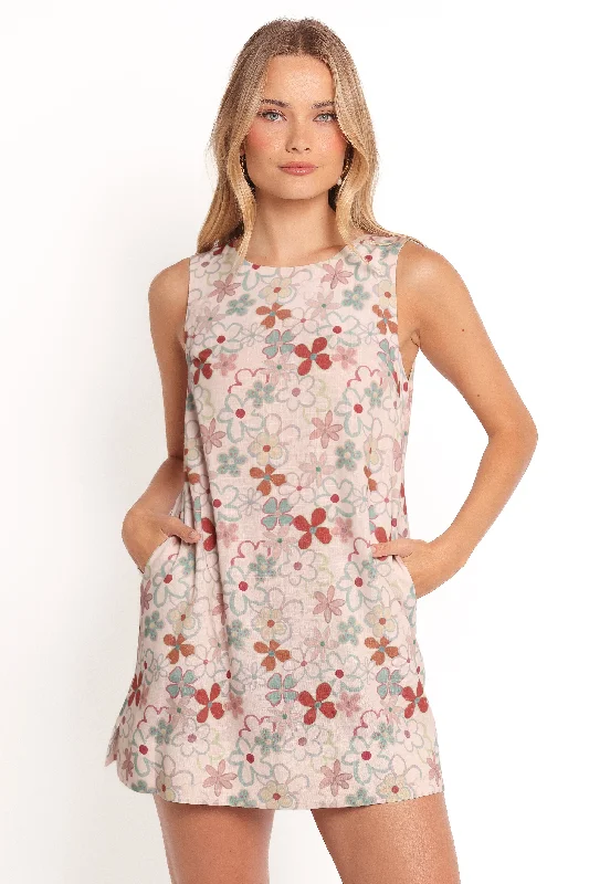 Deal Mania Zoe Mini Dress - Mirabelle Floral