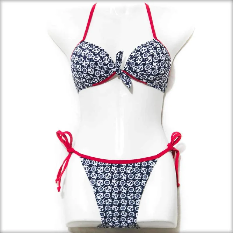 Discount Deals Anchor & Wheel Bikini Set