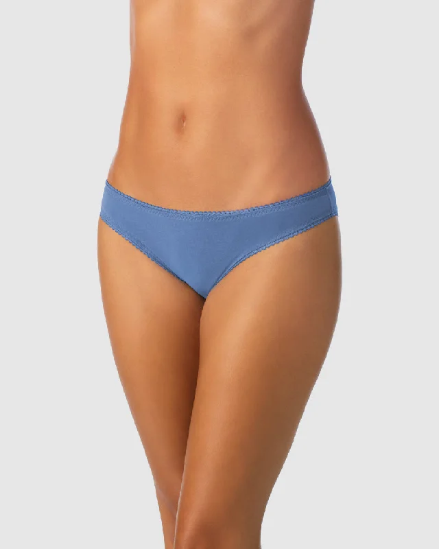 Blowout Deals Cabana Cotton Hip Bikini Underwear - Riverside