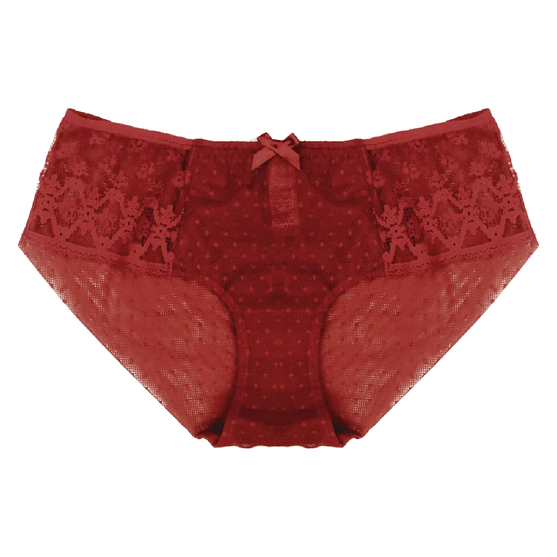 Carrie Red Maxi Briefs