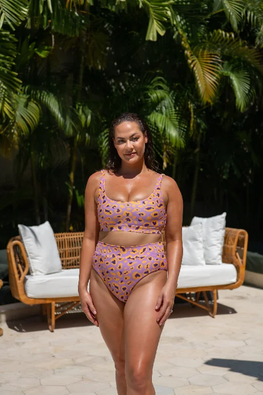 Instant Savings Ginger Bikini Bottom Final Sale - Bejeweled Leopard