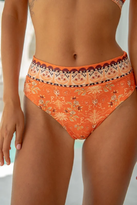 Major Savings Ginger Bikini Bottom - Woven Delight