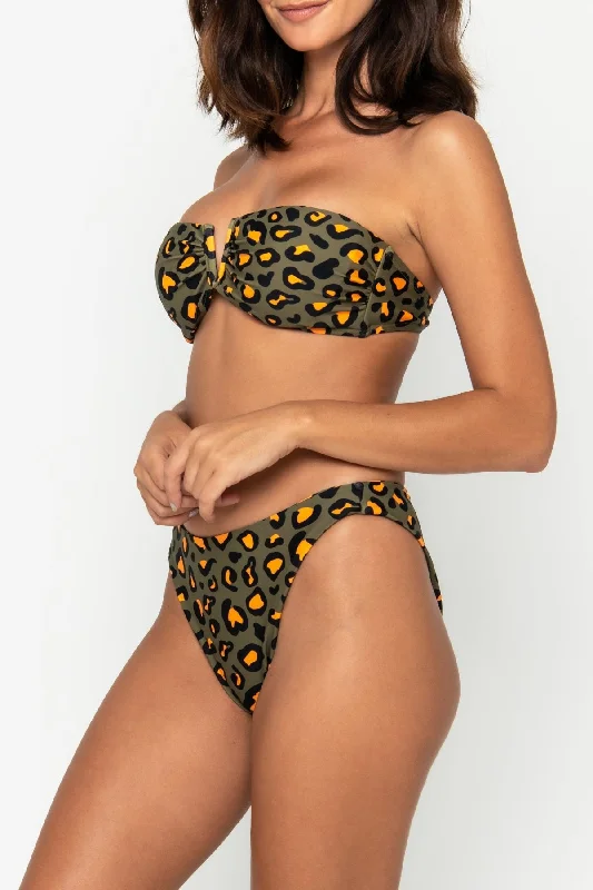 Mega Deal Grace Bikini Bottom - Khaki Kaos