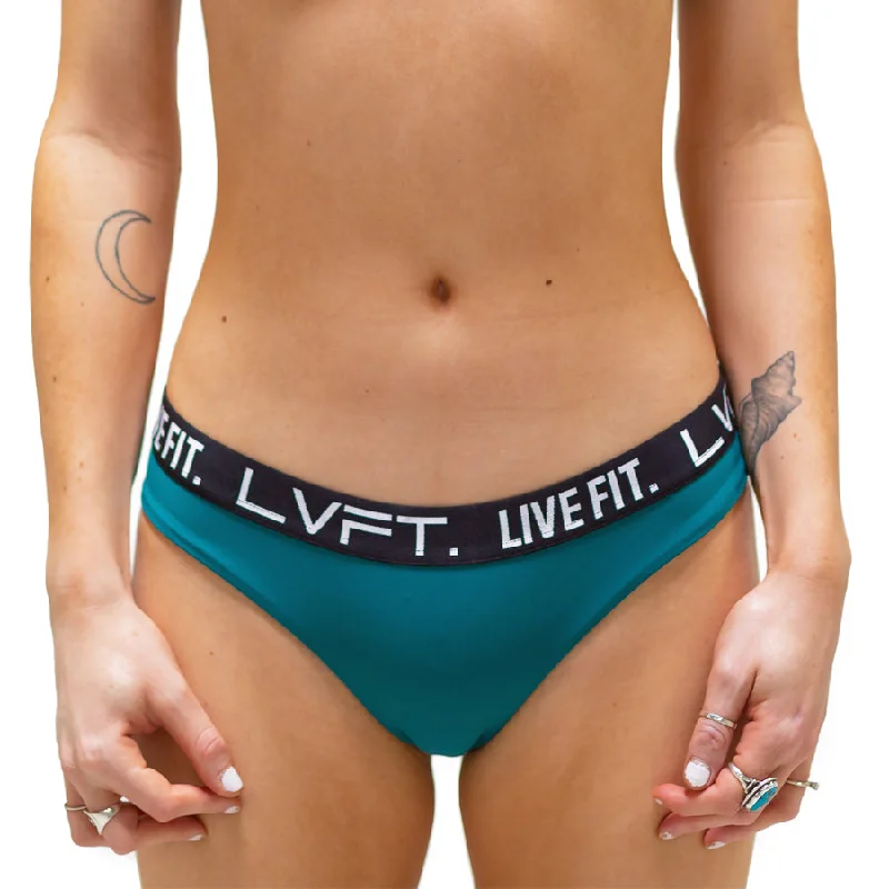 Inventory Reduction Brianna Cope Signature Bikini Bottom - Teal