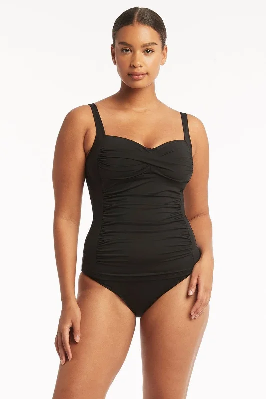 Eco Essentials Twist Front Tankini