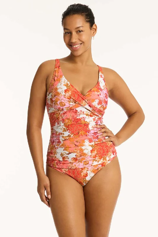 Daisyfield Cross Front Tankini