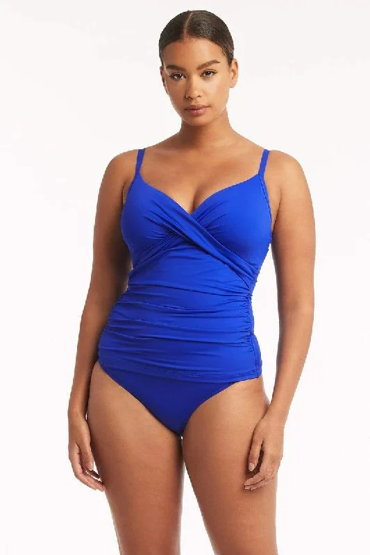 Eco Essentials Twist Front DD/E Tankini